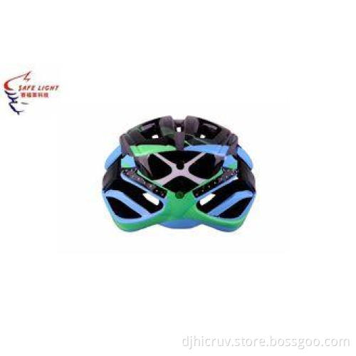 Safety Water Proof cycle LED Light Helmet RoHS CE With Remo